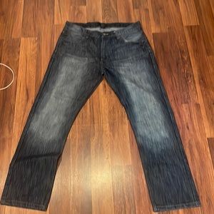 PD&C mens slim straight jeans